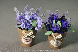 Цветочная композиция Лаванда (1) ― МИР ПОСУДЫ