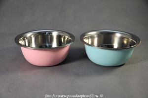Миска металлическая. (1) ― МИР ПОСУДЫ